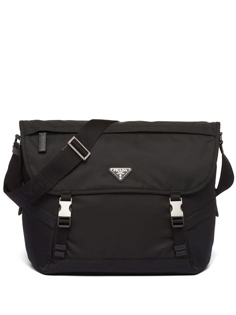 prada messenger bag blue|Prada re nylon Messenger bag.